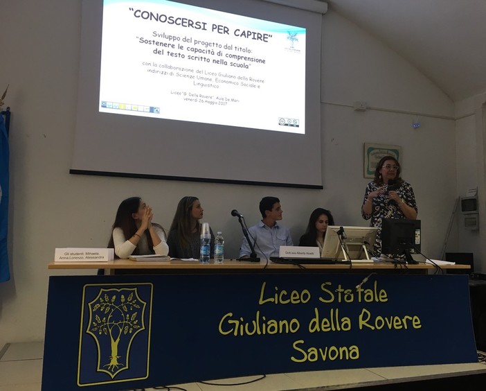 La comprensione del testo scritto nella Scuola: se ne discute  al Liceo della Rovere