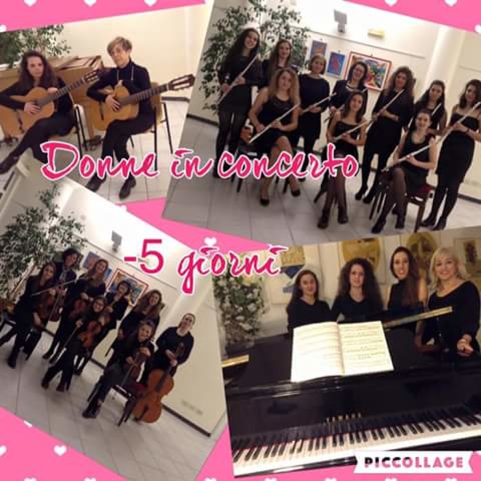 A Finale Ligure il 6 marzo un concerto tutto al femminile A Finale Ligure il 6 marzo un concerto tutto al femminile