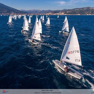 Foto messe a disposizione federazione Italiana Laser e ufficio stampa comune Andora