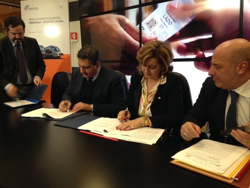 Nuovo accordo della Regione con Trenitalia, Liguria più collegata a Roma