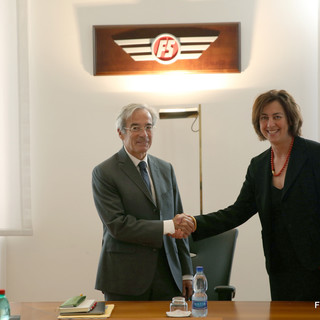Fs Italiane: la Presidente Gioia Ghezzi incontra Frédéric Saint-Geours, Presidente Ferrovie Francesi Fs Italiane: la Presidente Gioia Ghezzi incontra Frédéric Saint-Geours, Presidente Ferrovie Francesi
