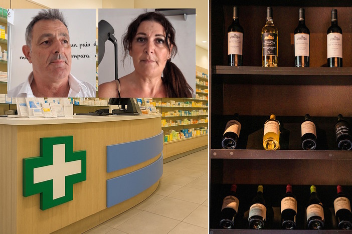 Nei riquadri, Franco Piacentini e Maria Assunta Partesotti Nei riquadri, Franco Piacentini e Maria Assunta Partesotti