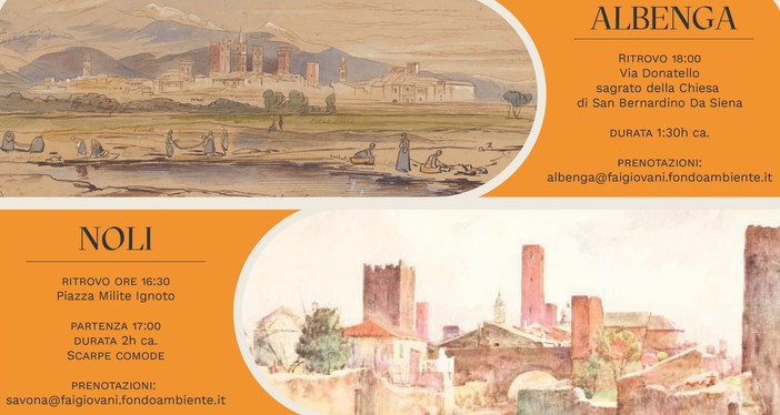 FAI Giovani, viaggi nel tempo ad Albenga e Noli per la "Notte della Geografia"