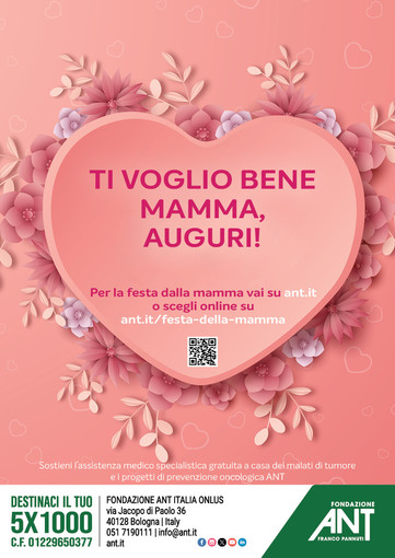 Albenga, Festa della Mamma: un banchetto Ant con fiori a sostegno della prevenzione oncologica Albenga, Festa della Mamma: un banchetto Ant con fiori a sostegno della prevenzione oncologica