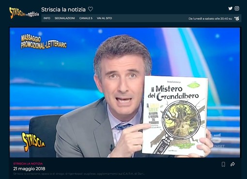 Il Bilibro di Fata Zucchina a "Striscia la Notizia" Il Bilibro di Fata Zucchina a "Striscia la Notizia"