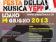 Locandina della festa della musica 2013