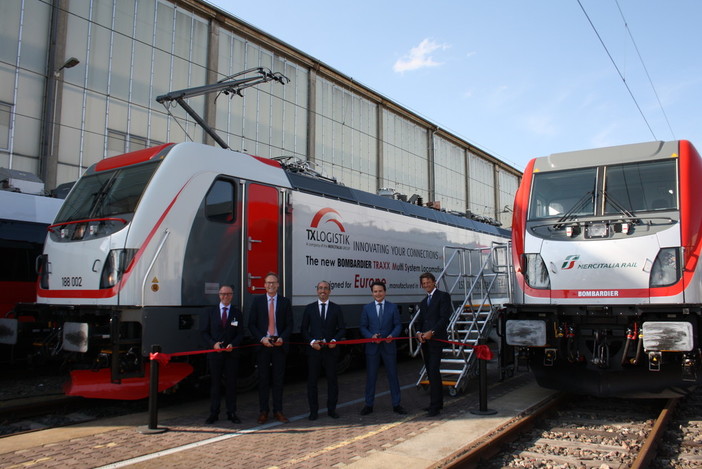 Bombardier presenta le nuove locomotive TRAXX DC3 e TRAXX MS3 alla manifestazione fieristica internazionale &quot;InnoTrans 2018&quot;