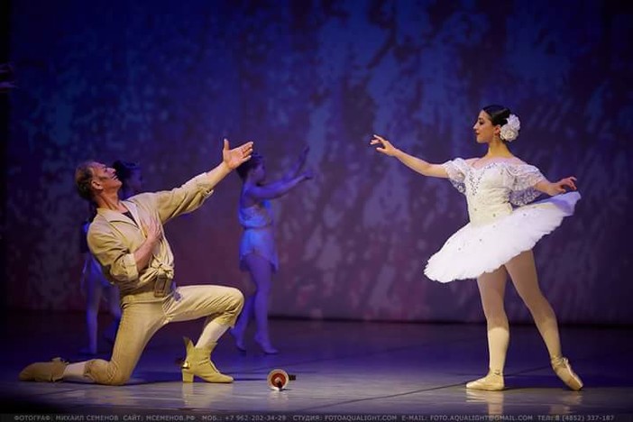 Il talento della ballerina loanese Maria Celeste Fameli Mathieu è apprezzato fino in Russia