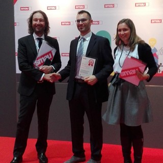 Quando l’innovazione crea sinergie vincenti SedApta e Noberasco ritirano il "Premio Innovazione" Smau Milano