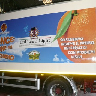 Albenga: le arance siciliane a sostegno del progetto “Uni Leo 4 Light”