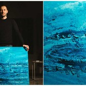 Fabrizio Dotta ad ArteGenova con sua pittura materica: un dialogo intenso tra superficie, colore e emozione