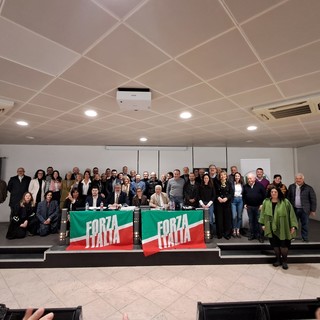 Savona, Luigi Pignocca segretario provinciale di Forza Italia per acclamazione: "Obiettivo 1000 iscritti" (FOTO E VIDEO)
