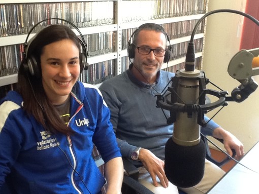 Oggi ai microfoni di Radio onda Ligure 101 intervista con la campionessa di nuoto Francesca Fresia