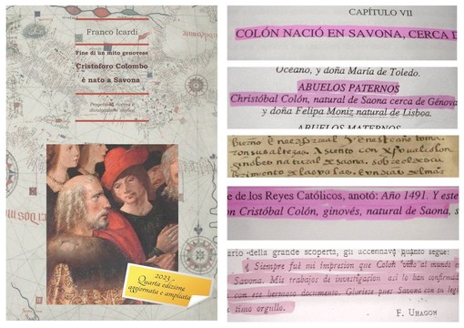 Alla Ubik la presentazione del libro "La fine di un mito genovese. Cristoforo Colombo nasce a Savona"