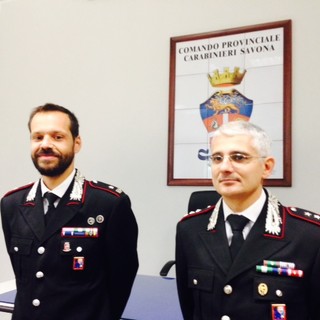Due nuovi comandanti presso il Comando Provinciale dei Carabinieri di Savona