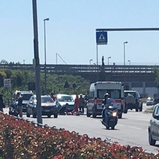 Valleggia, donna investita in via Torcello