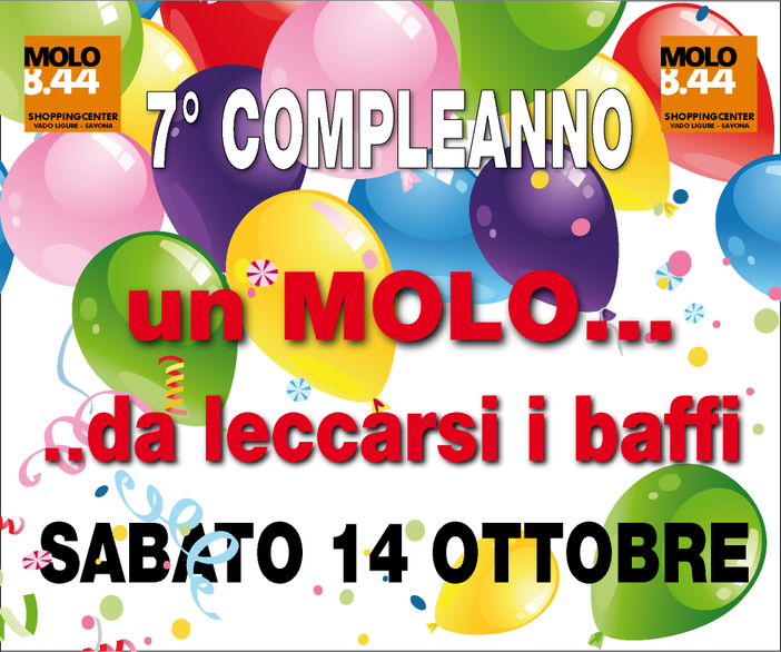 Sabato il Molo 8.44 di Vado Ligure spegne sette candeline Sabato il Molo 8.44 di Vado Ligure spegne sette candeline