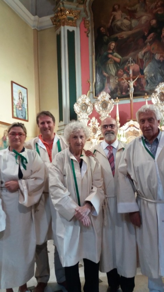 Nuovi confratelli nella Confraternita dei Santi Agostino e Monica
