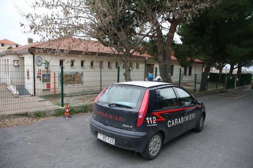 Il plesso di via Caviglia sequestrato stamane Il plesso di via Caviglia sequestrato stamane