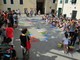 Un grande gioco dell’oca costruito dai bambini della scuola di Laigueglia