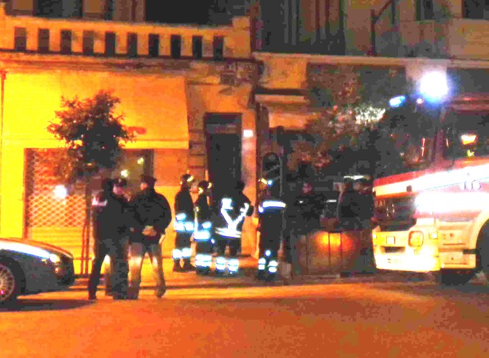 Alassio: quadro elettrico in fiamme, intervento dei pompieri
