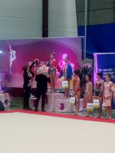 "Scorpacciata" di medaglie per le ragazze dell'ASD Ginnastica Libera Spotorno in Belgio