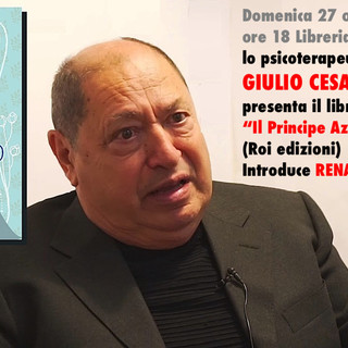 Savona, il 27 ottobre alla Ubik l'incontro con lo psicoanalista e scrittore Giulio Cesare Giacobbe Savona, il 27 ottobre alla Ubik l'incontro con lo psicoanalista e scrittore Giulio Cesare Giacobbe