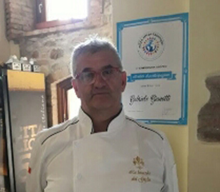 Nella foto: Gabriele Gianotti, che insieme a Salvatore Campobello gareggerà allo European Pizza &amp; Pasta Show