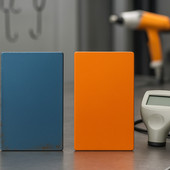 Spessori del film di verniciatura a polveri