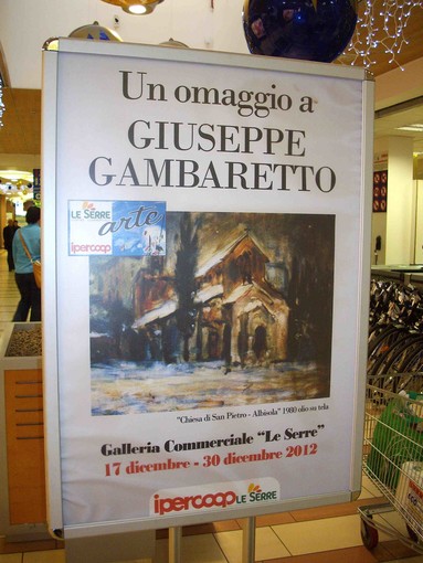 Le Serre di Albenga: mostra omaggio a Giuseppe Gambaretto