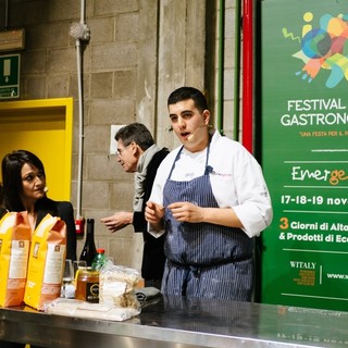 Al Festival della Gastronomia, l'alassino Giacomo Gaibisso stupisce con la ventre Al Festival della Gastronomia, l'alassino Giacomo Gaibisso stupisce con la ventre