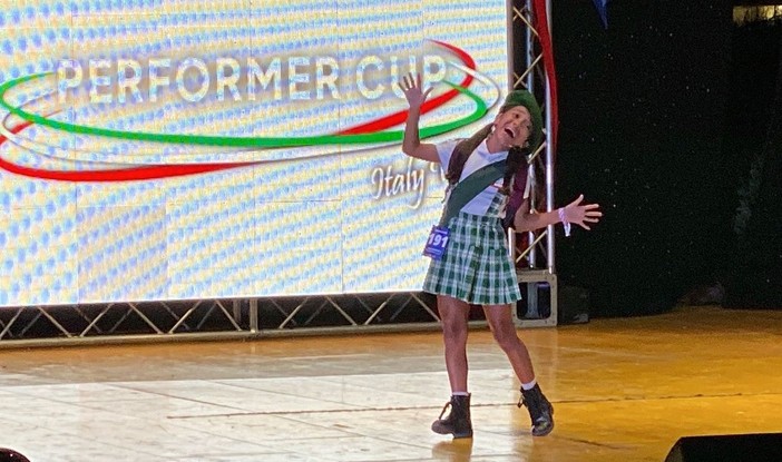 11enne savonese trionfa alla Performer Cup e vince due settimane di studio a Broadway 11enne savonese trionfa alla Performer Cup e vince due settimane di studio a Broadway