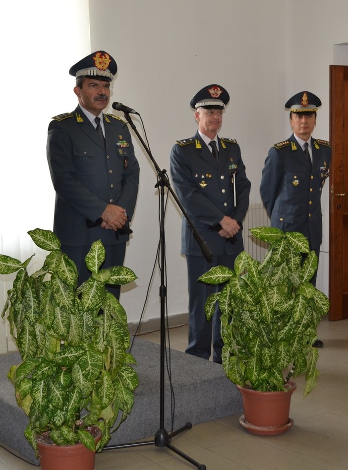 Il Generale di Corpo d’Armata Giuseppe Vicanolo visita il Comando Provinciale della Guardia di Finanza di Savona