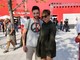 Nella foto: Gabriele Plutino con Chloe Sevigny alla 76esima Mostra d'Arte Cinematografica di Venezia (immagine tratta dal profilo Facebook di Gabriele Plutino)