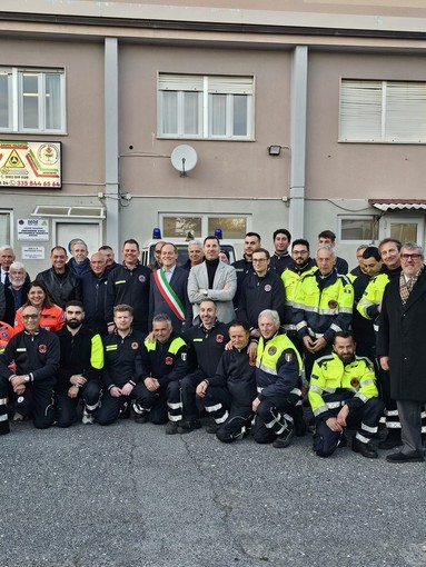 Andora, festa per il cinquantesimo anniversario del Gruppo comunale volontari di Protezione civile