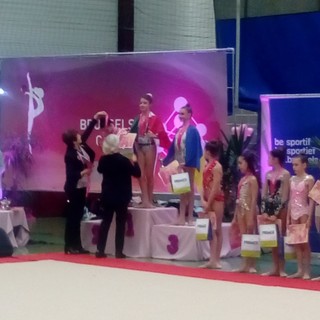 "Scorpacciata" di medaglie per le ragazze dell'ASD Ginnastica Libera Spotorno in Belgio