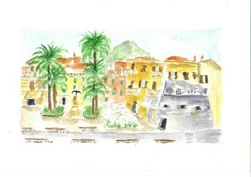 "Acquarellando" a Ceriale con la pittrice Giannina Caffa