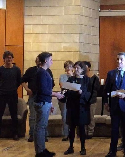 Giacomo Degiovanni, studente del “Ferraris Pancaldo” di Savona, ambasciatore della cultura a Matera 2019 Giacomo Degiovanni, studente del “Ferraris Pancaldo” di Savona, ambasciatore della cultura a Matera 2019