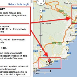 Savona e Finale Ligure tra i mari più inquinati d'Italia (secondo Goletta Verde)