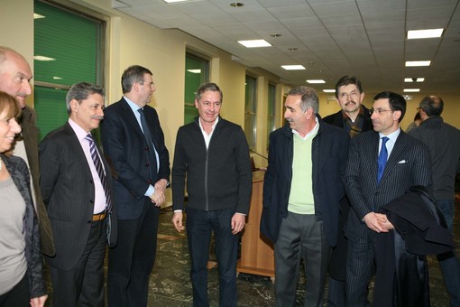 Pietra: Kubica, Burlando "difendiamo le eccellenze del Santa Corona" Pietra: Kubica, Burlando "difendiamo le eccellenze del Santa Corona"