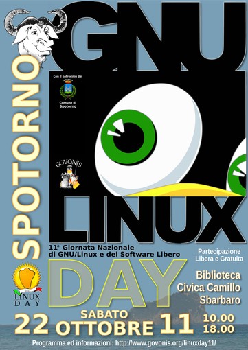 Si terrà a Spotorno il Linux Day savonese del 2011