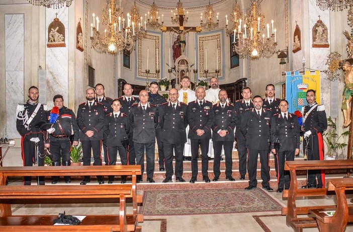 Giusvalla, i carabinieri celebrano la patrona dell'Arma "Virgo Fidelis" (FOTO)