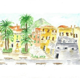 "Acquarellando" a Ceriale con la pittrice Giannina Caffa