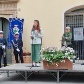 A Pietra Ligure 25 aprile con l'onorevole Gribaudo: "Democrazia da custodire e far vivere" (VIDEO)