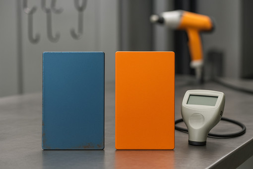 Spessori del film di verniciatura a polveri