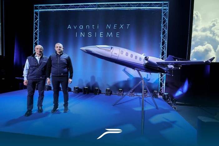 Piaggio Aerospace lancia l’Avanti Nx: con Baykar prende quota la nuova era