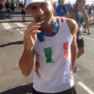 Andora: il consigliere comunale Ilario Simonetta alla ultamaratorna “100 Km del Passatore"