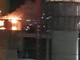 Incendio questa notte ad una pila del ponte 'Morandi' a Genova: intervento dei vigili del fuoco