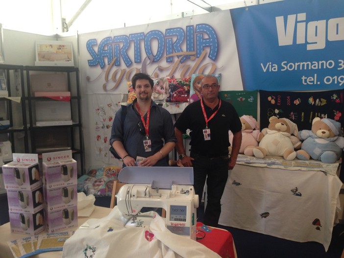Ad Expò Savona la "Sartoria Ago e Filo"