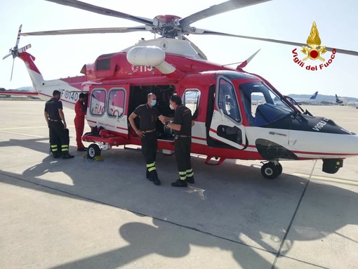Vigili del Fuoco, il nucleo SAPR nazionale in supporto alla Sardegna (FOTO) Vigili del Fuoco, il nucleo SAPR nazionale in supporto alla Sardegna (FOTO)